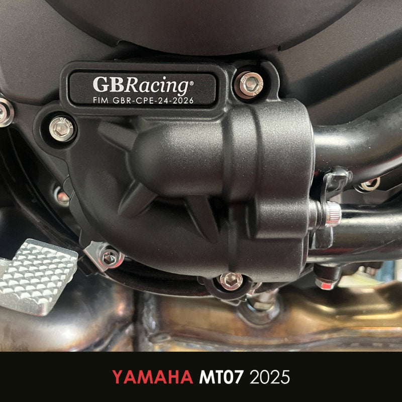 MT-07 Secondary Water Pump Cover 2025-2026