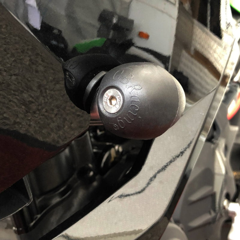 Bullet Frame Slider - Left Hand Side - Ninja 400 2018-23 & Ninja 500 2024