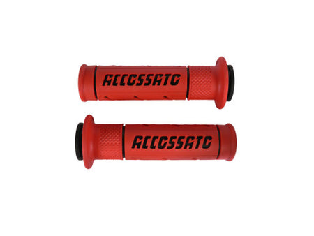 Pair of Street Colourful Grips With Accossato Sign