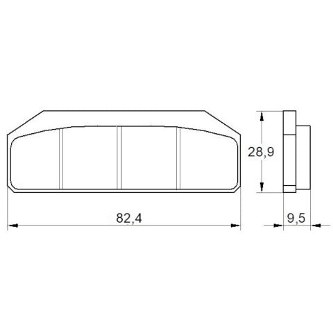 Brake pads for BMW, Accossato, Brembo Racing Calipers brand Accossato code AGPA137