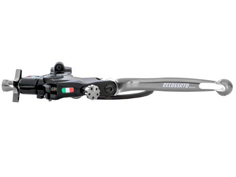 Accossato Racing Cable Full Clutch New Version With Adjustable Distance (24mm-29mm), Coloured Folding Lever (Knob+Lever+Adjuster) and Micro Included.