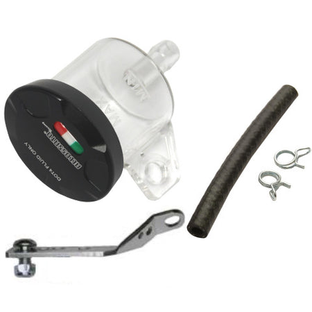 Accossato Mounting Kit Brake Fluid Reservoir, transparent colour, capacity 15 ml