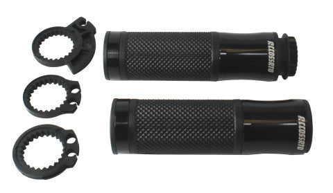 Accossato Aluminium CNC-Worked racing grips