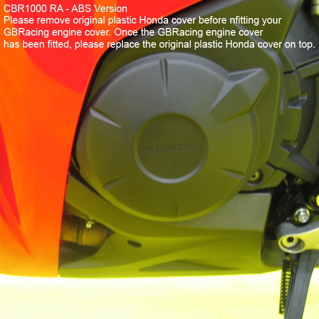 CBR1000 STOCK Engine Cover Set 2008-2011 STOCK, 2008-2016 RACE