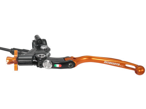 Accossato "Racing" Cable Full Clutch With Folding Colourful Lever (nut+insert+adjuster), with switch included