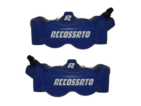 Accossato Radial Brake Caliper Forged Monoblock 100 mm distance With Pistons in Aluminium