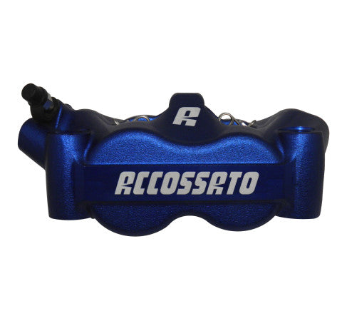 Accossato Radial Brake Caliper Forged Monoblock 100 mm distance With Pistons in Aluminium