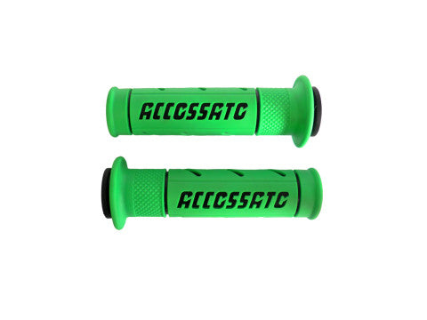 Pair of Street Colourful Grips With Accossato Sign