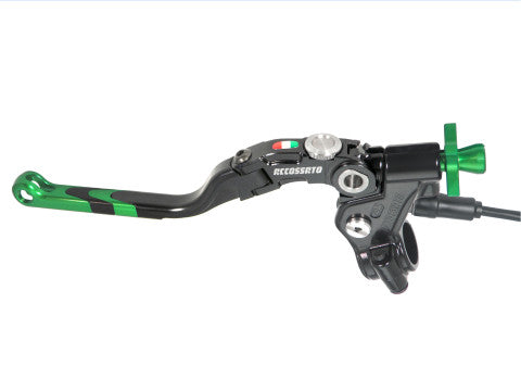 Accossato Cable Full Clutch With Colourful Revolution Lever (nut+insert+adjuster), with switch included