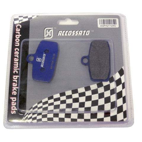 Brake pads for KTM brand Accossato code AGPA211