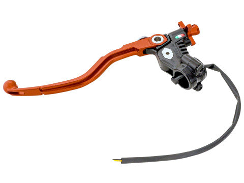 Accossato Racing Full Clutch New Version With Adjustable Distance (24mm-29mm), Coloured Fixed Lever (Knob+Lever+Adjuster) and Micro Included.