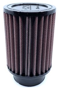 DNA Round Rubber Top Air Filter 155mm Long Cl On 54mm