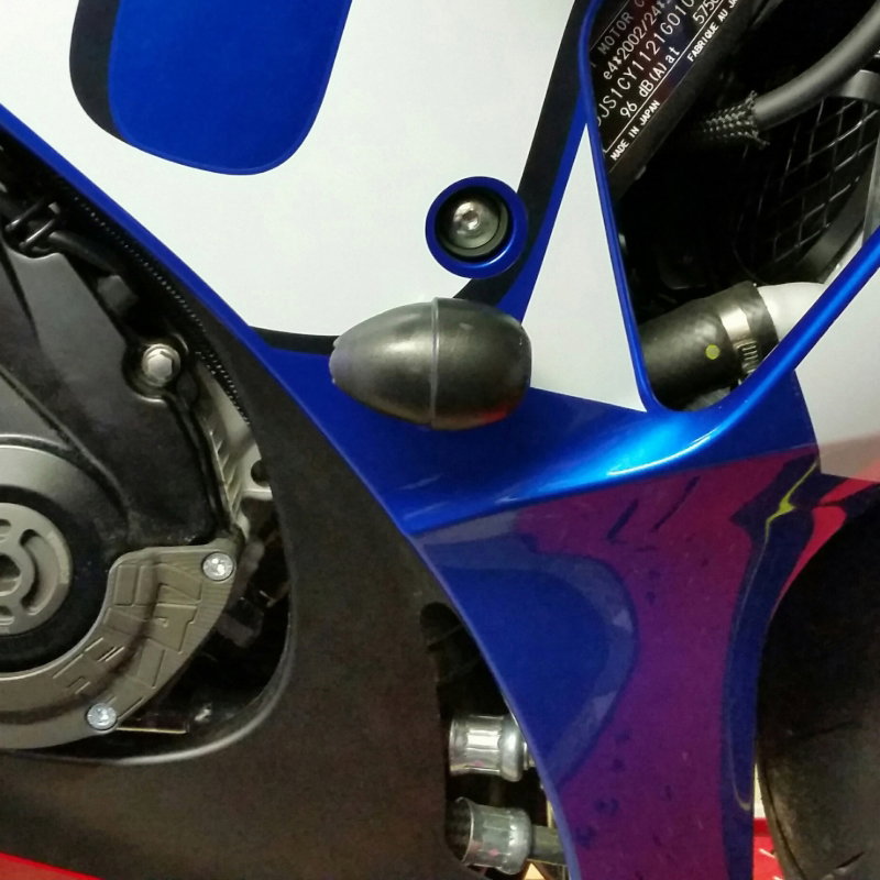 Bullet Frame Slider Set Suzuki GSXR1000 K9 - L6 - STREET