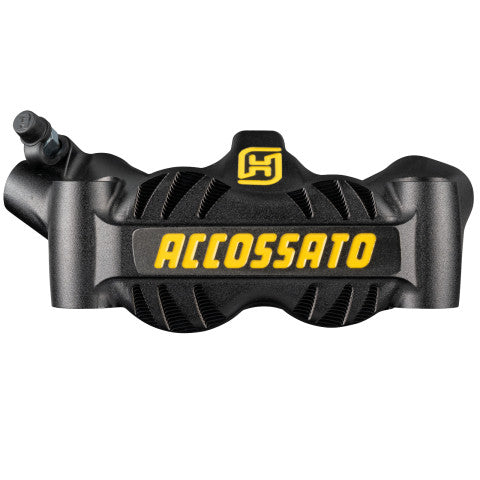 Accossato Radial Brake Caliper Forged Monoblock 100 mm distance With Pistons in Aluminium