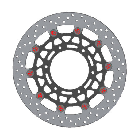 Accossato Floating Front Disc, For Motorcycles SUZUKI GSX-S