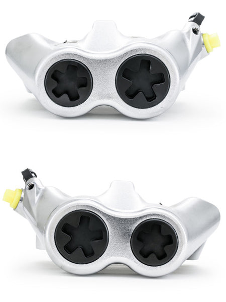 Accossato Radial Brake Caliper Forged Monoblock 100 mm distance With Pistons in Aluminium