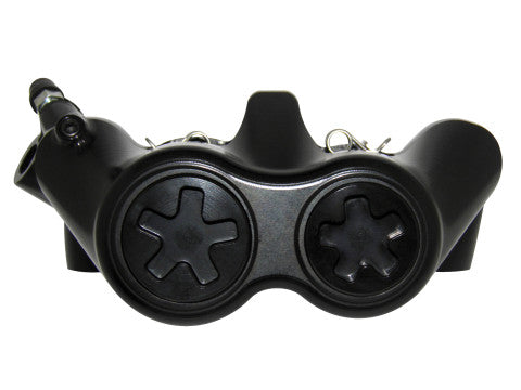 Accossato Radial Brake Caliper CNC-worked Monoblock 100 mm distance With Pistons in Titanium