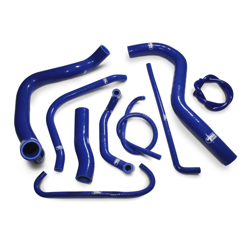 Suzuki GSX-R 600 K4 / K5 JS1GN7CA 2004 - 2005 9 Piece Samco Sport Silicone Radiator Coolant Hose Kit