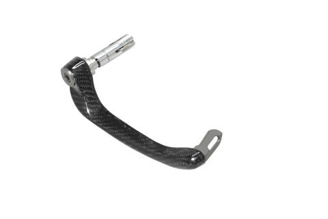Right Lever Guard 'Ultra-Light' in Carbon Accossato, With colourful eyelet and insert