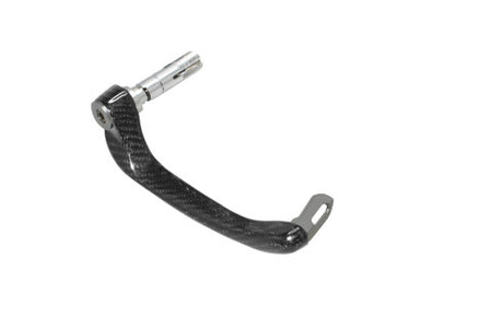 Right Lever Guard 'Ultra-Light' in Carbon Accossato, With colourful eyelet and insert