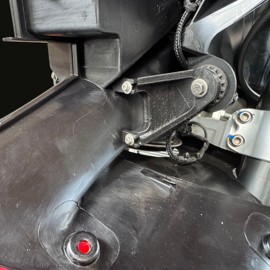 Airduct brackets for Ducati Panigale V4 2025 - BLACK