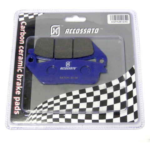 Brake pads for Yamaha brand Accossato code AGPA261