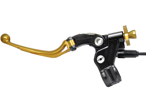 Accossato "Racing" Cable Full Clutch With Folding Colourful Lever (nut+insert+adjuster), with switch included