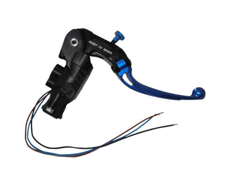 Accossato Ready To Brake Master Cylinder 17x20 With Colourful Folding Lever (nut + lever)