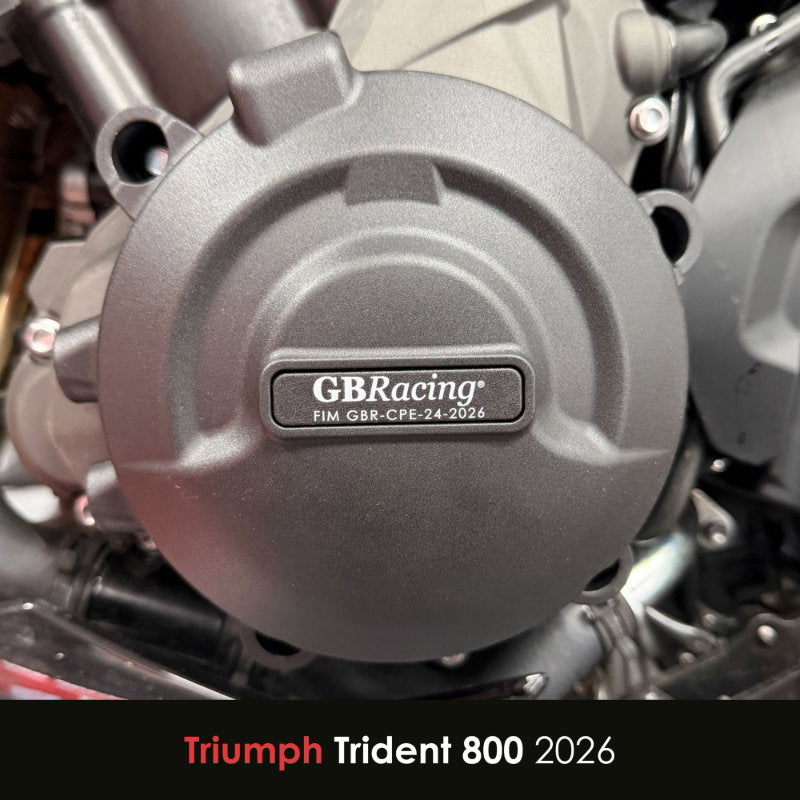 D675R 2013-16 & Street Triple 765 (S,R,RS,MOTO2 Edition) 2017-26, Trident 800 2026, Tiger Sport 800 2025-2026 Alternator Cover