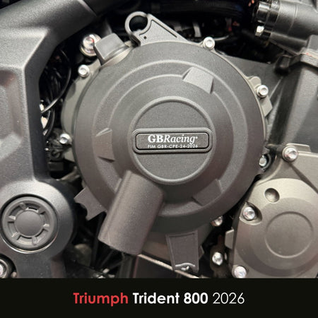 D675R 2013-16 & Street Triple 765 (S,R,RS,MOTO2 Edition) 2017-26, Trident 800 2026, Tiger Sport 800 2025-2026 Engine Cover Set