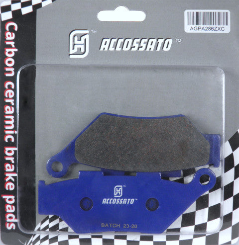 Brake pads for Benelli brand Accossato code AGPA286