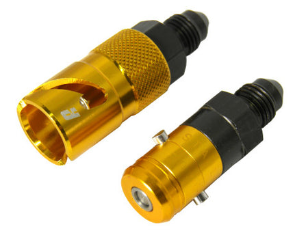 Accossato Brake-hose quick disconnectorin Aluminium, Gold Colour