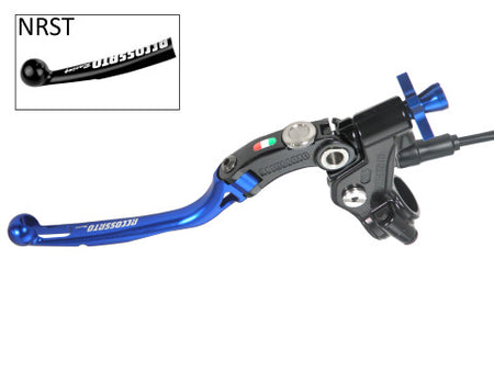 Accossato "Racing" Cable Full Clutch With Folding Colourful Lever (nut+insert+adjuster), with switch included