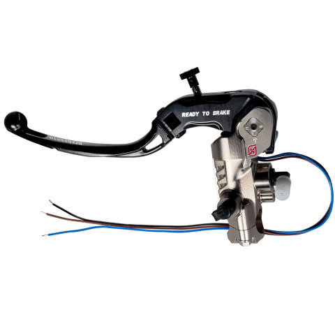 Clutch Master Cylinder Ready To Brake Accossato PRS 16x15-16-17 With Colourful Folding Lever (nut + lever)