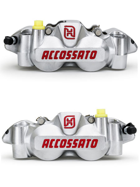 Accossato Radial Brake Caliper Forged Monoblock 108 mm distance With Pistons in Aluminium