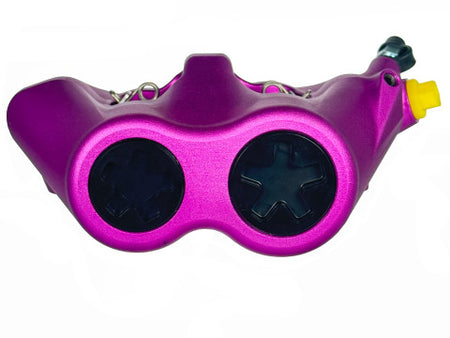 Accossato Radial Brake Caliper Forged Monoblock 100 mm distance With Pistons in Aluminium