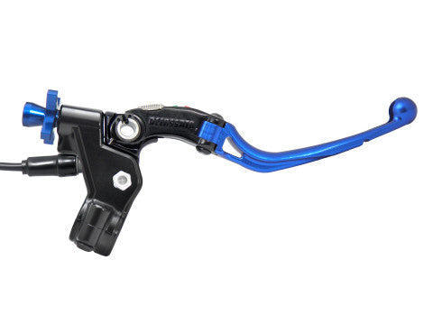 Accossato "Racing" Cable Full Clutch With Folding Colourful Lever (nut+insert+adjuster), with switch included