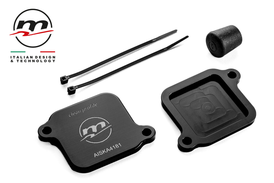 Smog Block off plates Kawasaki Ninja 400 18-