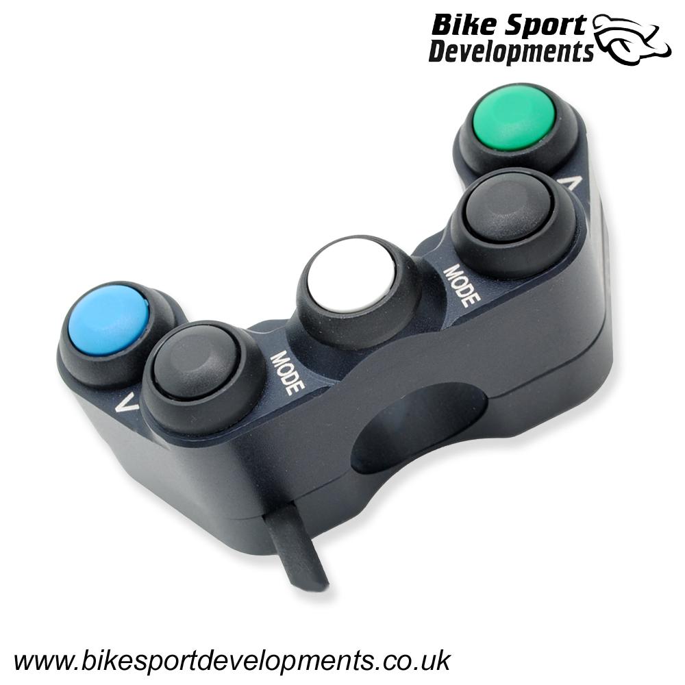 BD-SW-5B-06 - Aprilia RSV4 APRC up to 2016 function - handlebar mount - Mode Up/Down Select Flipper +/-