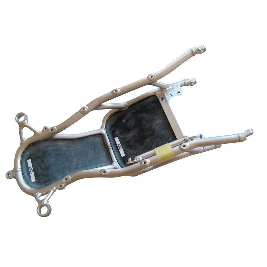 Rear frame alu with GFK battery plate Yamaha R1/09-14 racing
