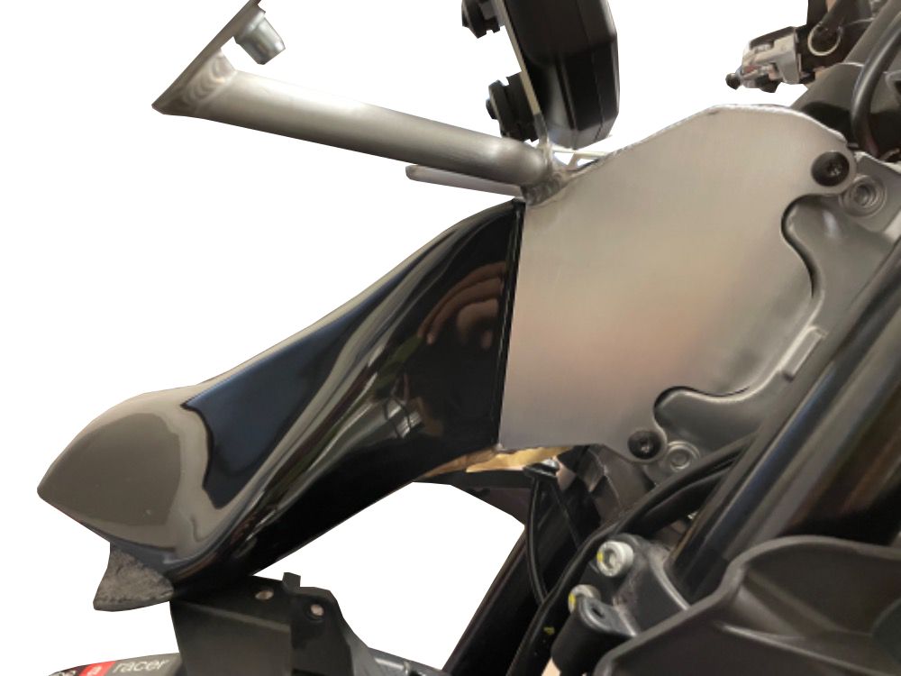 Fairings holder aluminium with GFK airduct Aprilia RS 660/21-racing