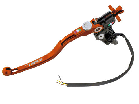 Accossato Racing Full Clutch New Version With Adjustable Distance (24mm-29mm), Coloured Fixed Lever (Knob+Lever+Adjuster) and Micro Included.