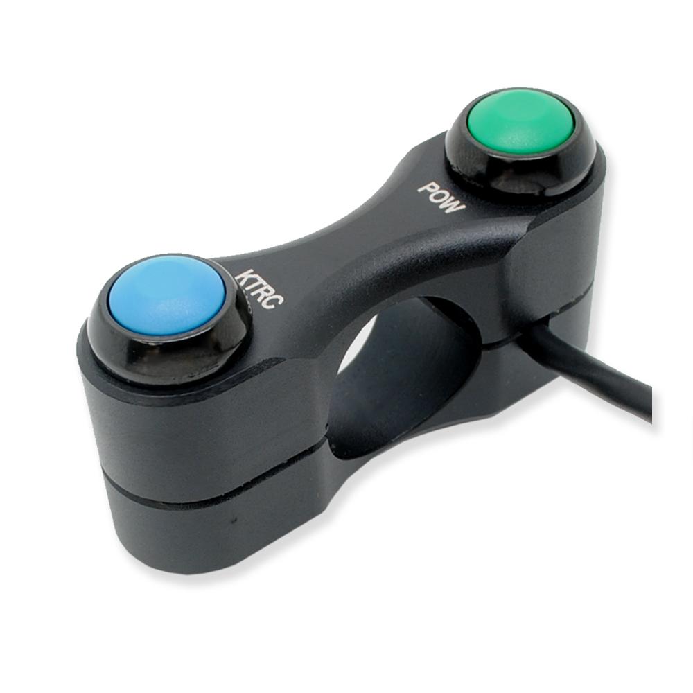 BD-SW-2B-09 - Kawasaki ZX-10R ZX-6R 2011 to 2015 - 2 function - handlebar mount - KTRC POW