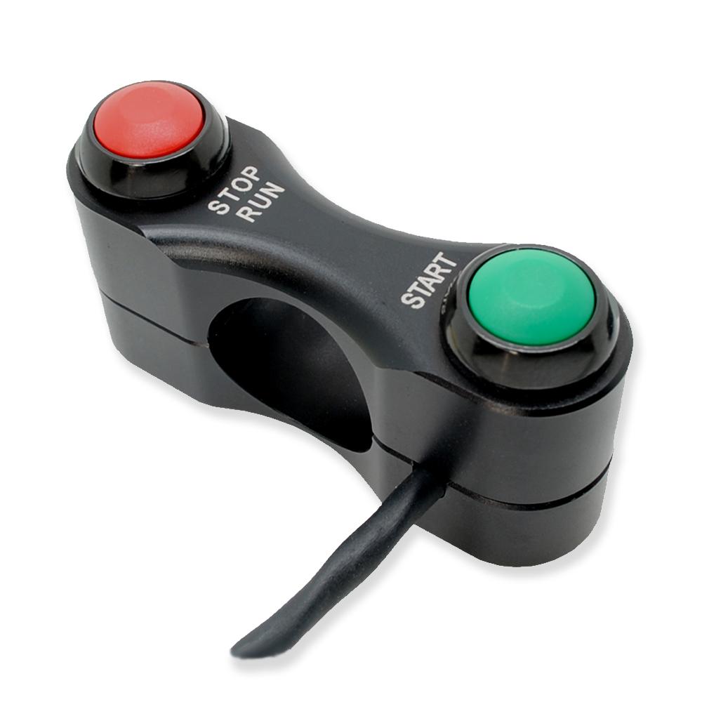 BD-SW-2B-29 - Triumph 675 Daytona - 2 function - handlebar mount - Stop/Run Start