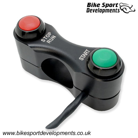 BD-SW-2B-32 - Ducati V2 - 2 function - handlebar clamp mount - Stop/Run, Start