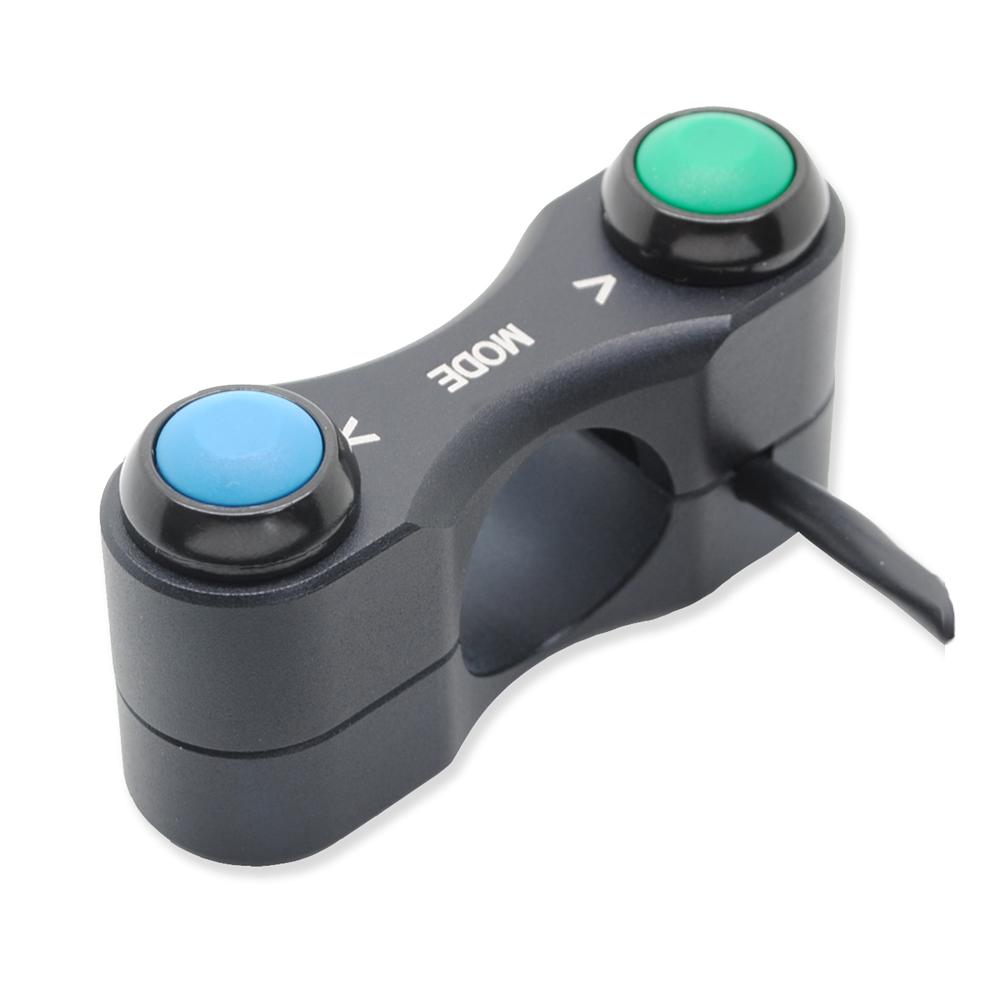 BD-SW-2B-33 - Suzuki GSXR 1000, K9 to 2016 - 2 function - left side handlebar mount - Power mode Up/Down