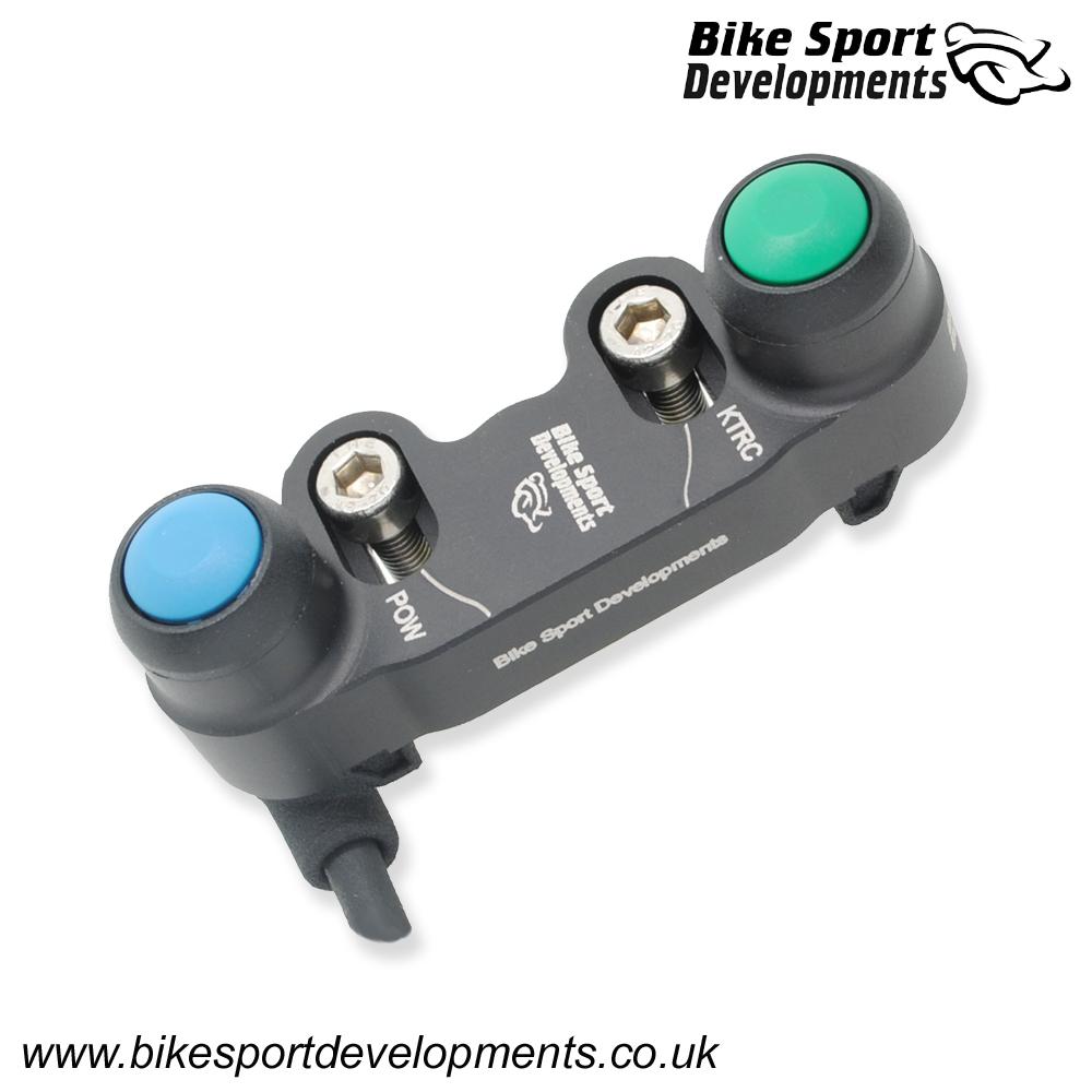 BD-SW-2BC-09 - Kawasaki ZX10 ZX6R 2011 to 2015 - 2 function - clutch mount - KTRC POW