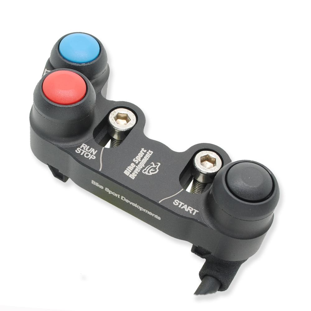 BD-SW-3BC-06 - Ducati 1199R SL 1299 - 3 function - Brake pump mount - Stop/Run Start Lap set