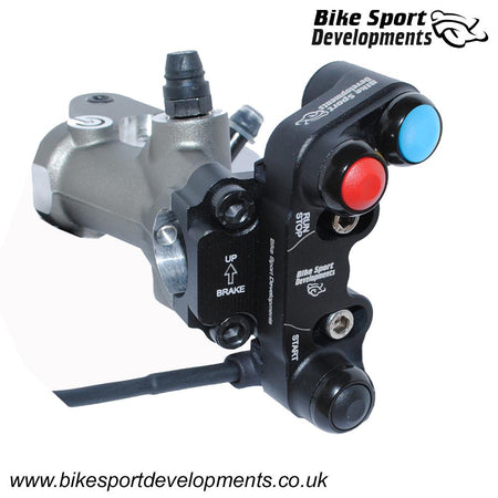 BD-SW-3BC-06 - Ducati 1199R SL 1299 - 3 function - Brake pump mount - Stop/Run Start Lap set