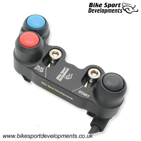 BD-SW-3BC-06 - Ducati 1199R SL 1299 - 3 function - Brake pump mount - Stop/Run Start Lap set